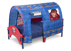 Delta Children Cars Tent Toddler Bed Left Side View a2a
