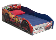 Delta Children Cars Wood Toddler Bed Right Side View a3a