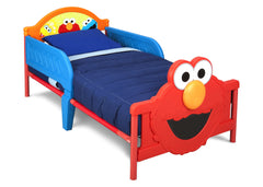 Delta Children Elmo Toddler Bed with 3D Footboard Right Side View a1a