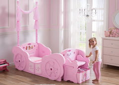 Delta Children Disney Princess Carriage Toddler-to-Twin, Toddler Conversion a1a