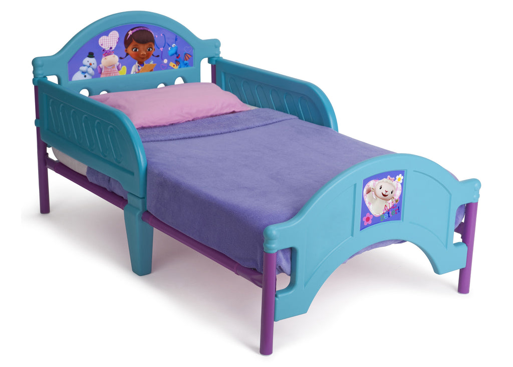 Delta Children Doc McStuffins Toddler Bed Right Side View a1a