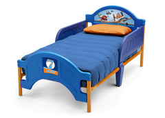 Delta Children Style 1 Planes Plastic Toddler Bed, Left View a2a