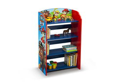 Delta Children Paw Patrol Bookshelf, Right View with Props a1a