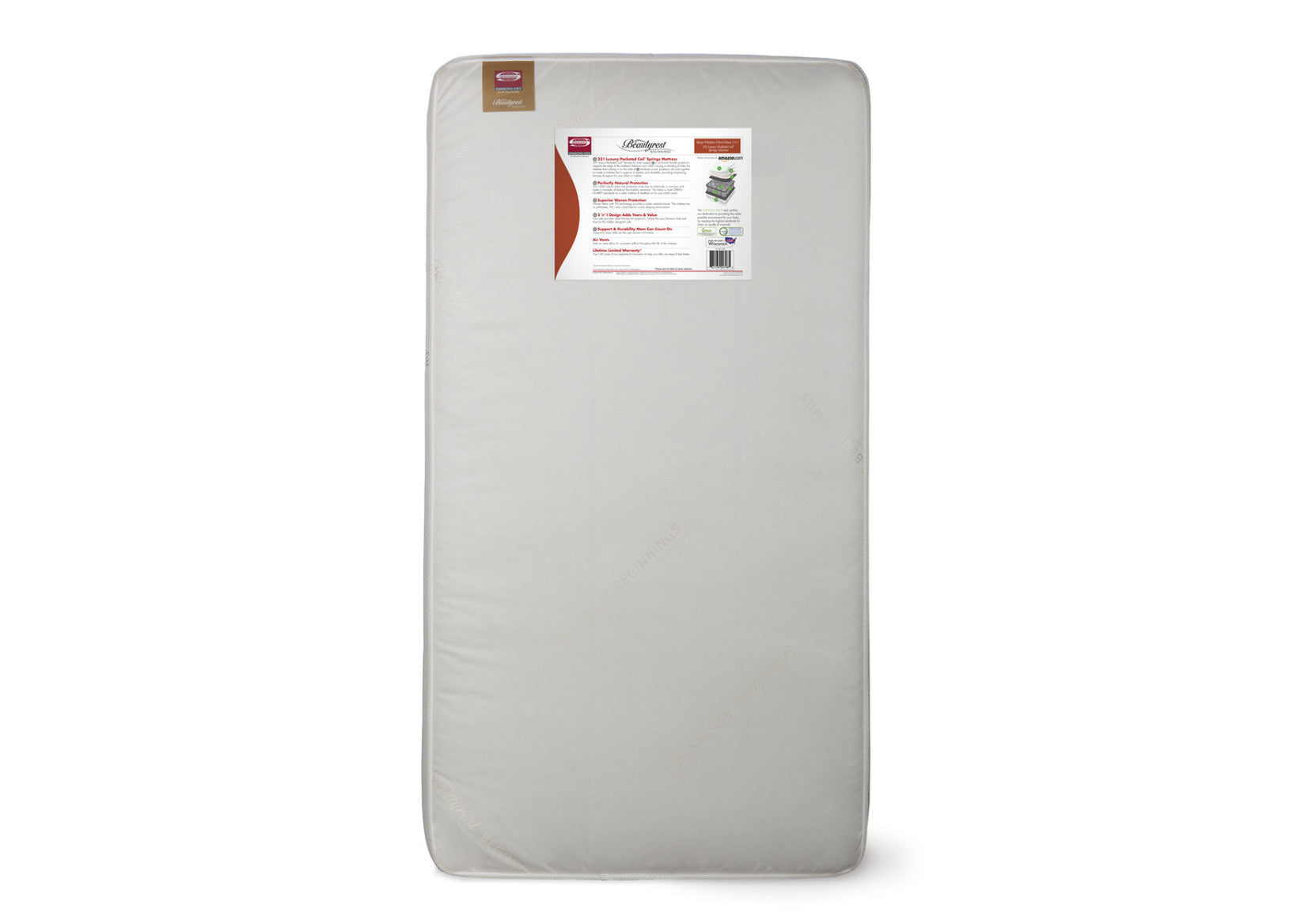 Simmons Kids Beautyrest Beginnings Sleepy Whispers Ultra Deluxe