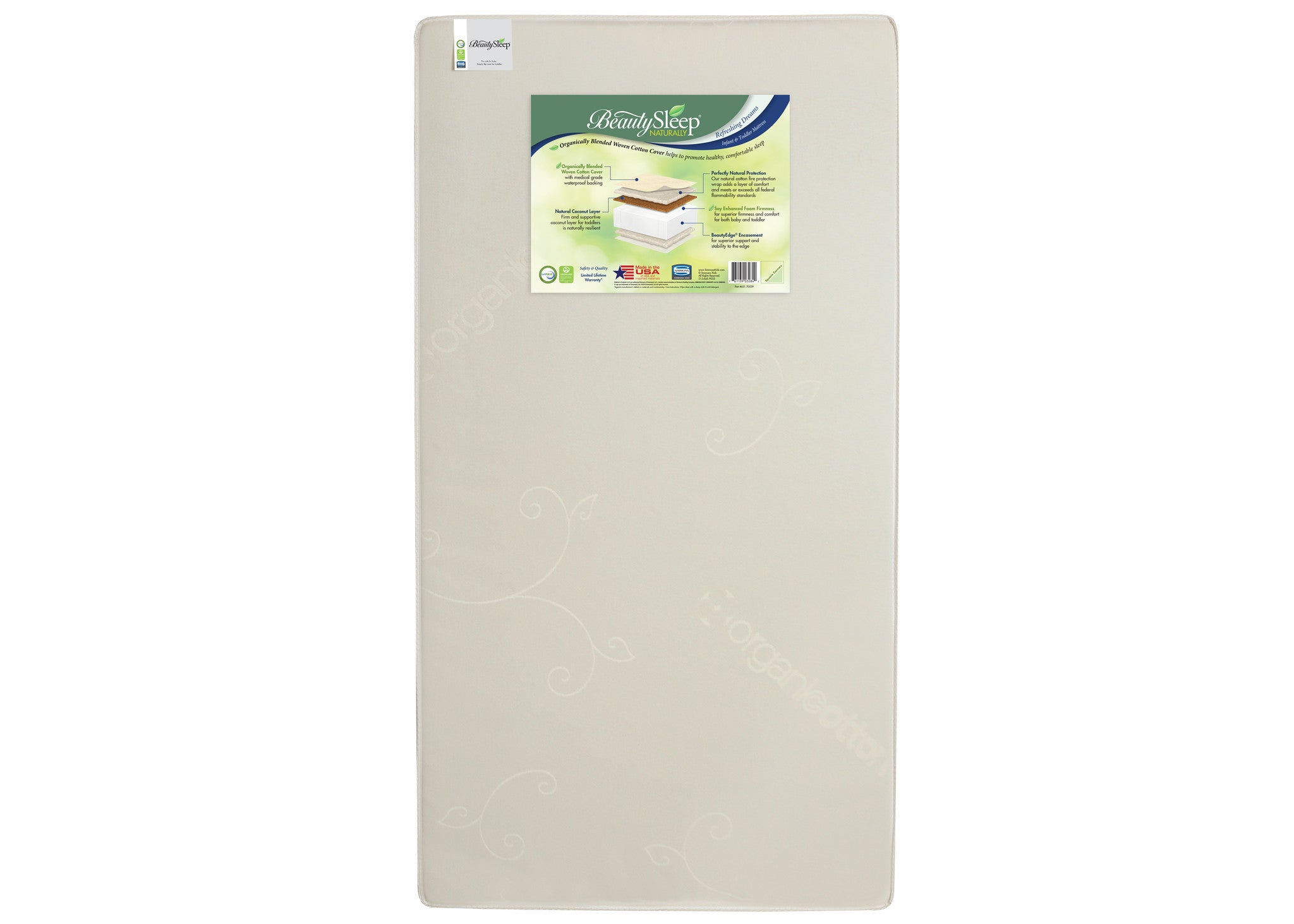 Simmons Kids BeautySleep Naturally Refreshing Dreams Crib