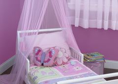 Delta Children Pink (660) Decorative Canopy in Setting b1b