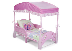 Delta Children Toddler Bed Canopy Pink (660) Style 2 Right Side View b2b