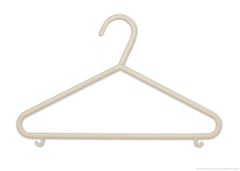 Delta Children Beige (250) 10 Pack Basic Hangers b1b