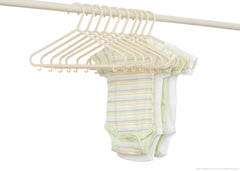 Delta Children Beige (250) 10 Pack Basic Hangers with Setting b2b