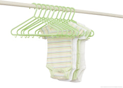 Delta Children Hush Green (333) 10 Pack Basic Hangers with Setting c2c