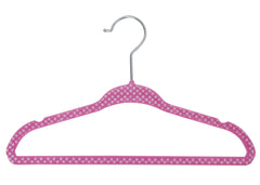 Delta Children Printed 30-pack Velvet Hangers in Pink image b1b