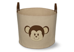 Delta Children Beige Monkey Felt Storage with Handles a1a