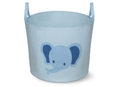 Delta Children Baby Blue Elephant Felt Storage with Handles c1c