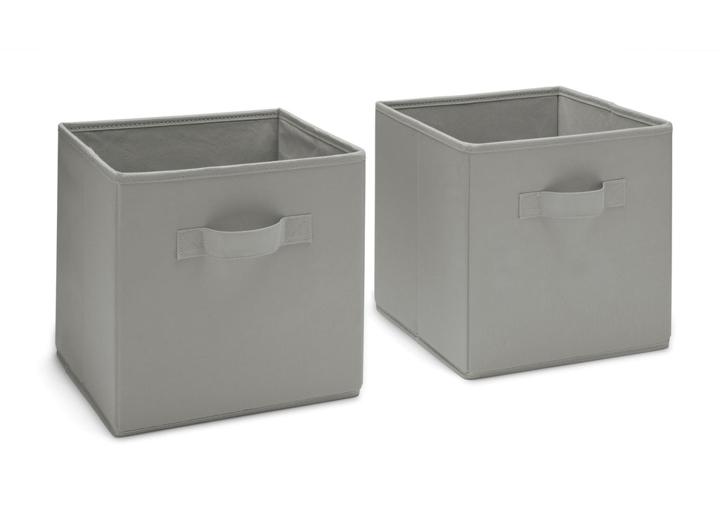 Delta Children Grey (026) 2 Storage Cubes a2a