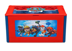 Delta Children Paw Patrol Blow Molded Toy Box Front View a5a