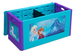 Delta Children Frozen Blow Molded Toy Box, 2 sections, Right Side View a2a
