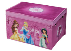 Delta Children Disney Princess Toy Box, Left View a2a