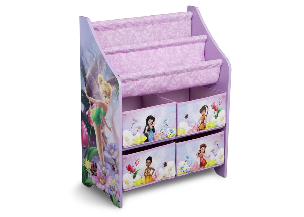 Delta Children Style 1 Fairies Book & Toy Organizer, Right View a1a