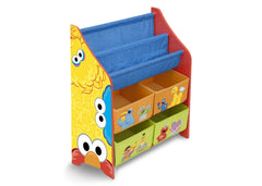 Delta Children Sesame Street Book & Toy Organizer Right Side View a1a