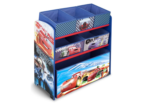 Cars Multi-Bin Toy Organizer