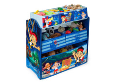 Delta Children Jake and the Neverland Pirates Multi-Bin Toy Organizer Right Side View a2a