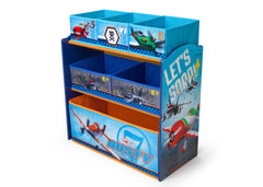 Delta Children Style 1 Planes Multi-Bin Toy Organizer Leftt View a2a