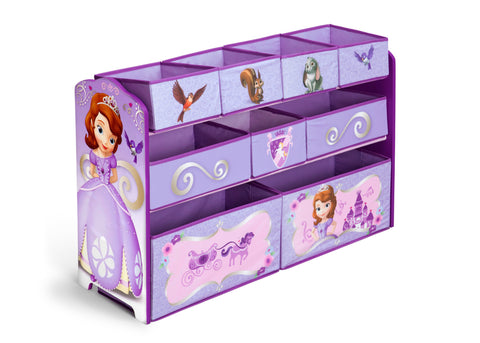 Sofia the First Deluxe Multi-Bin Toy Organizer