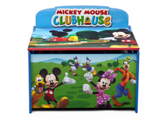 Delta Children Mickey Deluxe Toy Box Front View a3a