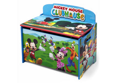 Delta Children Mickey Deluxe Toy Box Left Side View a2a