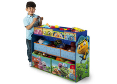 Delta Children Henry Hugglemonster Deluxe Multi-Bin Toy Organizer in Setting a3a