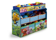 Delta Children Henry Hugglemonster Deluxe Multi-Bin Toy Organizer Right Side View a1a
