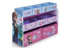 Delta Children Frozen Deluxe Multi-Bin Toy Organizer Right Side View a1a