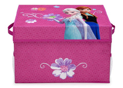 Delta Children Frozen Fabric Toy Box Front View a3a