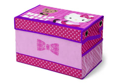 Delta Children Hello Kitty Fabric Toy Box Left Side View a2a