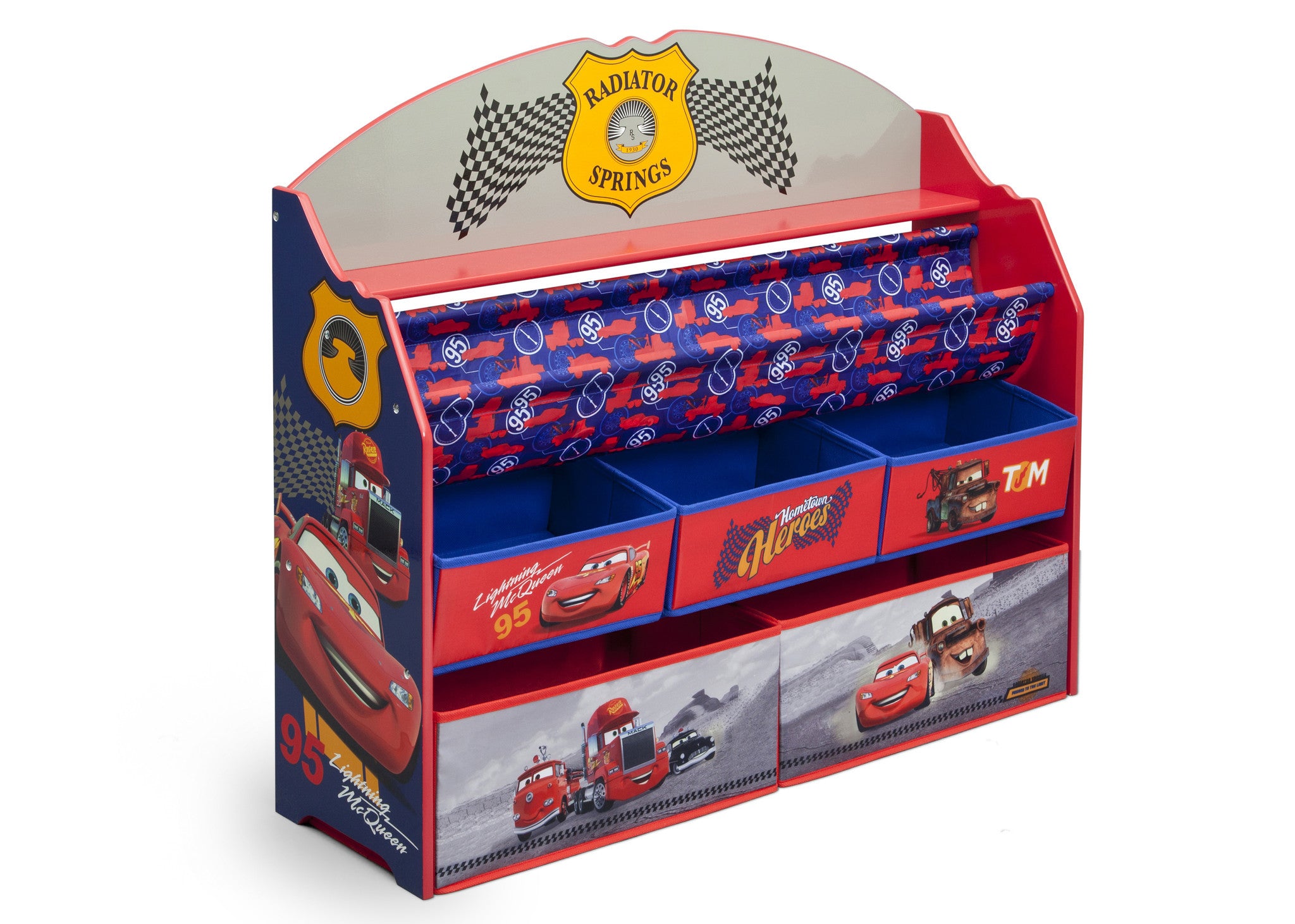 Cars Deluxe Book Toy Organizer deltaplayground