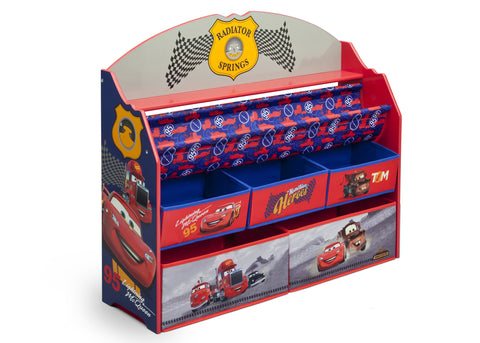 Cars Deluxe Book & Toy Organizer