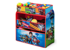 Delta Children PAW Patrol Multi Bin Toy Organizer, Left View a3a