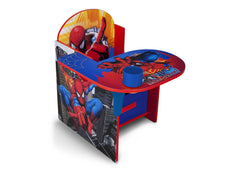 Delta Children Spider-Man Chair Desk with Storage Bin, Right View a1a