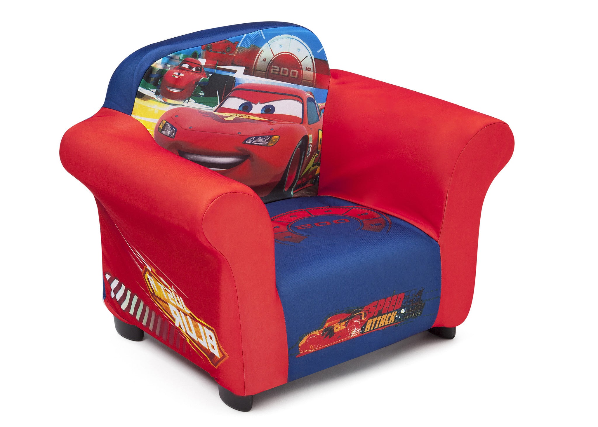 Cars Upholstered Chair deltaplayground