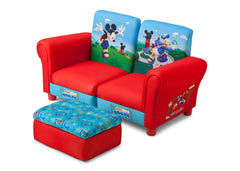 Delta Children Mickey Mouse 3 Piece Upholstered Chair Style-1 Left View a2a