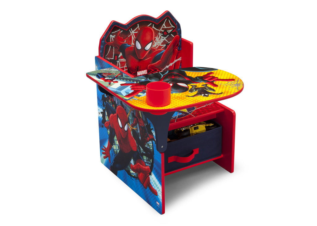 Delta Children Spider-Man Chair Desk, Right View a2a