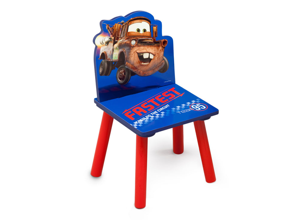 Delta Children Disney/Pixar Tow Mater Single Chair Right Side View a1a