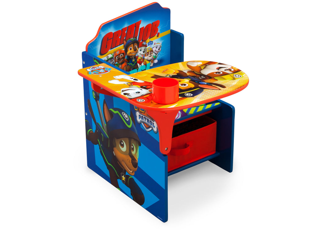 Delta Children PAW Patrol Chair Desk with Storage Bin, Right View a1a