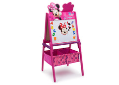 Delta Children Minnie Mouse Activity Easel with Storage, Dry-Erase Surface View a2a