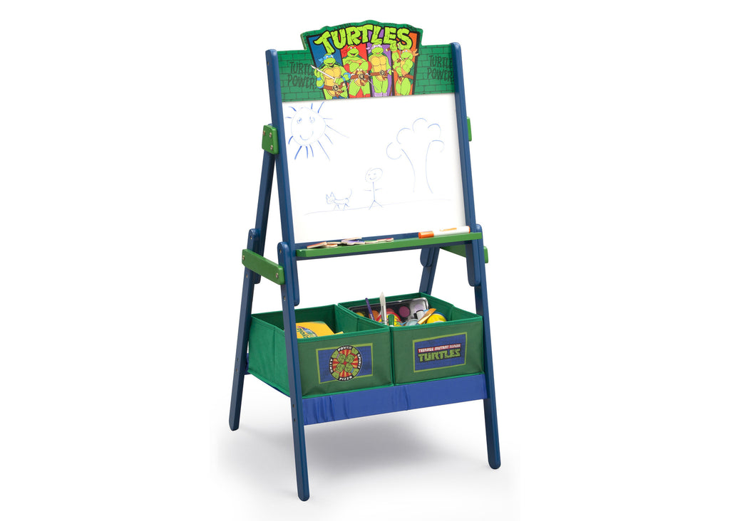 Delta Children Teenage Mutant Ninja Turtles Activity Easel, Right View a1a