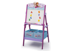 Delta Children Frozen Activity Easel, Left View with Props a3a