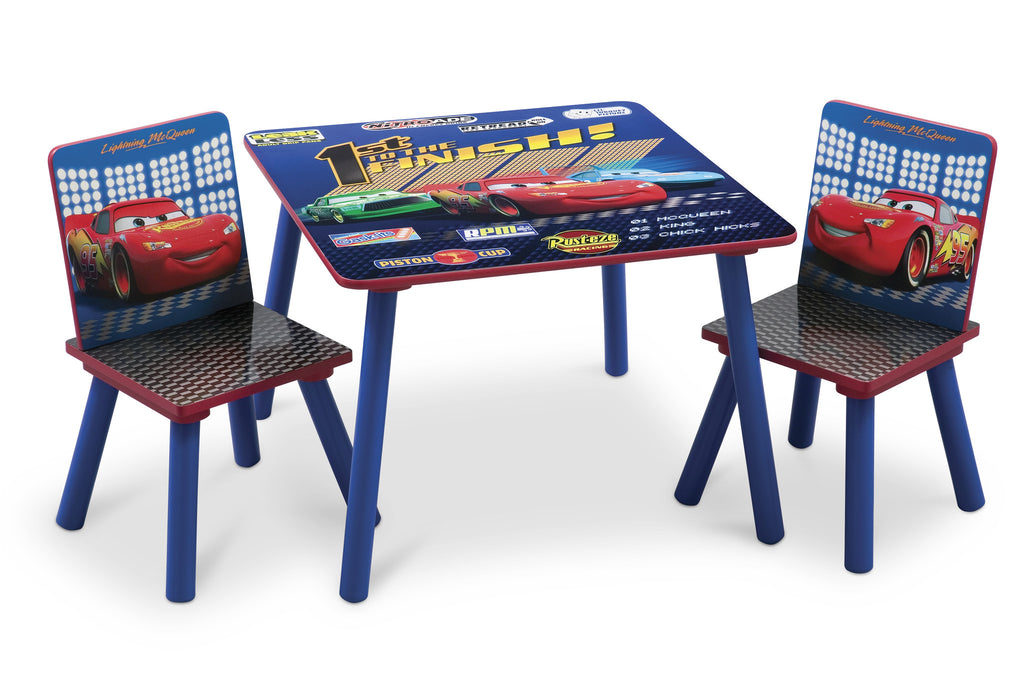 Cars Table Chair Set deltaplayground