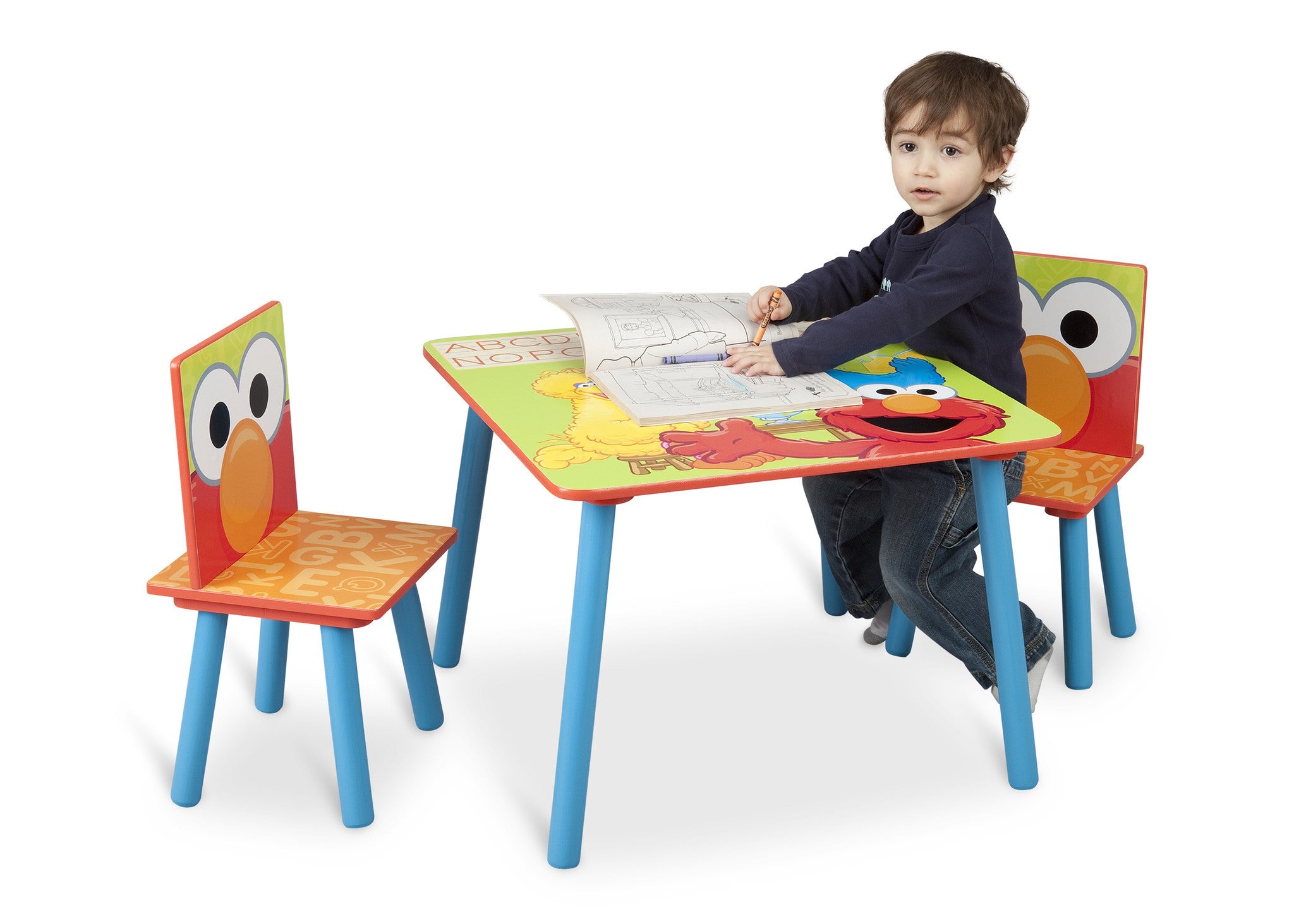 Sesame Street Table Chair Set deltaplayground