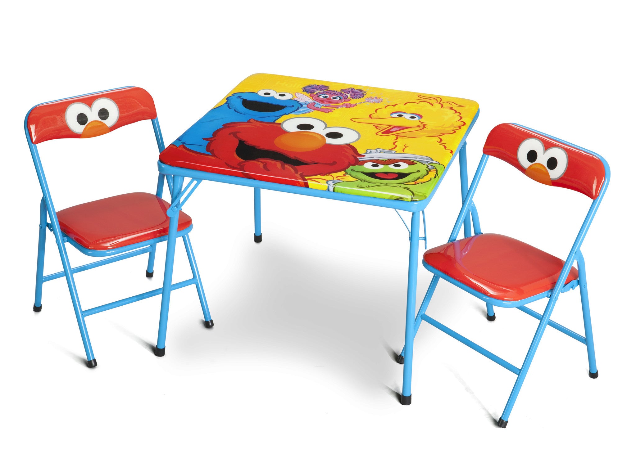 Sesame Street Metal Folding Table Chair Set deltaplayground