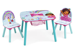 Delta Children Dora Table & Chairs Right Side View a1a